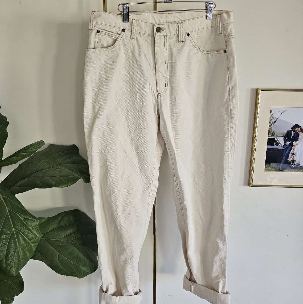 Vintage Lee Cream Denim